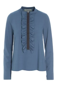 Damen Henriette Steffensen Copenhagen BLUSE M/ RÜSCHEN | 96090