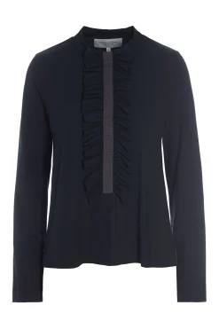 Damen Henriette Steffensen Copenhagen BLUSE M/ RÜSCHEN | 96090