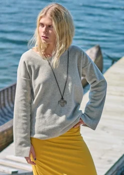 Damen Henriette Steffensen Copenhagen BLUSE MIT RUNDEM HALS | 1355