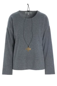 Damen Henriette Steffensen Copenhagen BLUSE MIT RUNDEM HALS | 1355