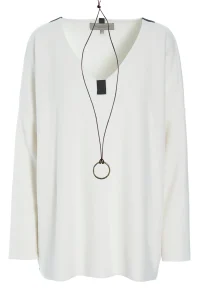 Damen Henriette Steffensen Copenhagen BLUSE V-AUSSCHNITT | 1336