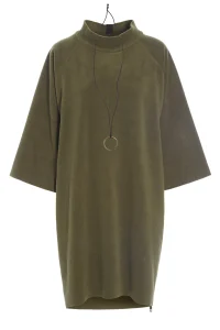 Damen Henriette Steffensen Copenhagen KLEID MIT HOHEM HALS | 3243