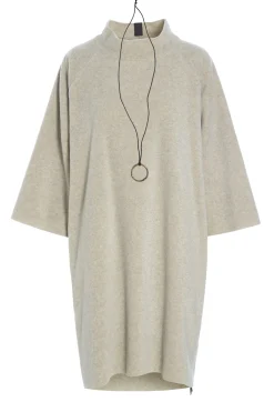 Damen Henriette Steffensen Copenhagen KLEID MIT HOHEM HALS | 3243