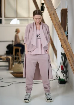 Damen Henriette Steffensen Copenhagen LANGE CARDIGAN M/ WASSERFALL | 7131