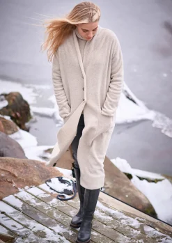 Damen Henriette Steffensen Copenhagen LANGER CARDIGAN | 7162