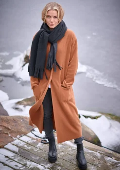 Damen Henriette Steffensen Copenhagen SCHAL MIT FRANSEN | 4077