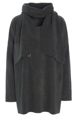 Damen Henriette Steffensen Copenhagen SWEATER MIT SCHAL | 1338