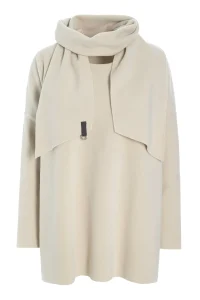 Damen Henriette Steffensen Copenhagen SWEATER MIT SCHAL | 1338