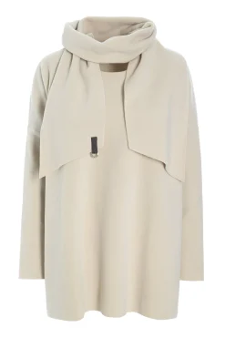 Damen Henriette Steffensen Copenhagen SWEATER MIT SCHAL | 1338