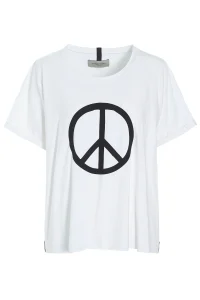 Damen Henriette Steffensen Copenhagen TEE PEACE PRINT | 96066