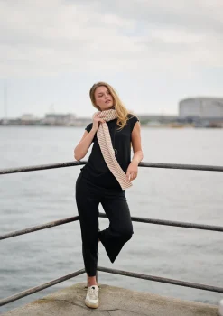 Damen Henriette Steffensen Copenhagen TOP MIT HALSKETTE | 96080