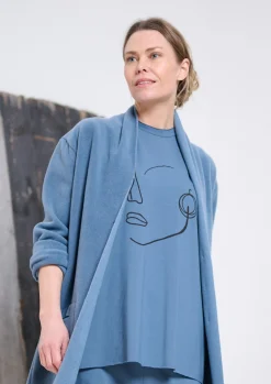 Damen Henriette Steffensen Copenhagen T-SHIRT FACE IT | 96089