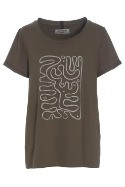 Damen Henriette Steffensen Copenhagen T-SHIRT MIT GRAFIKDRUCK | 96063