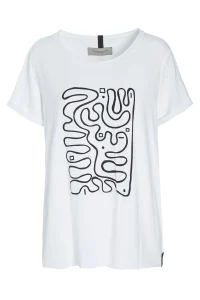 Damen Henriette Steffensen Copenhagen T-SHIRT MIT GRAFIKDRUCK | 96063