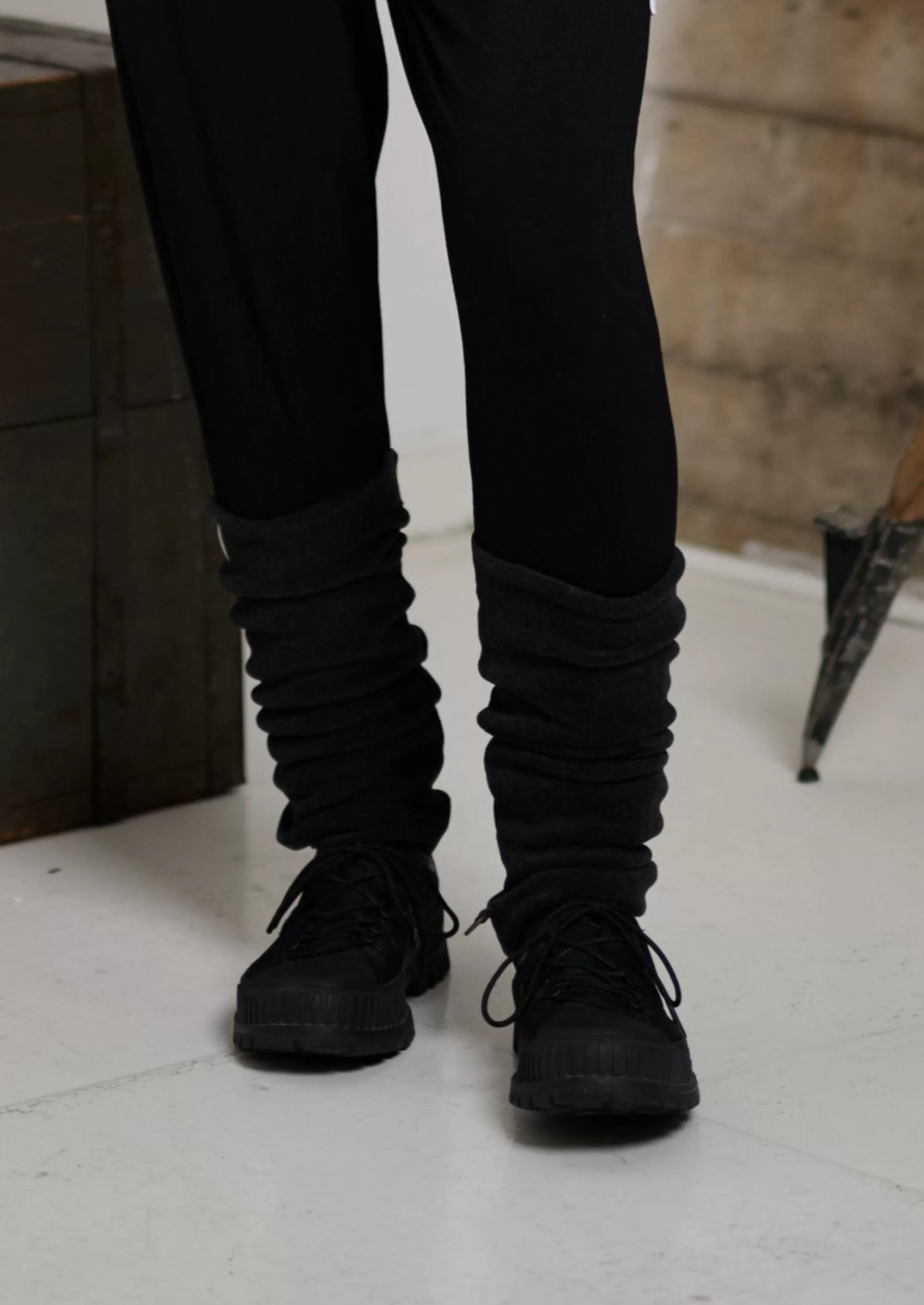 Henriette Steffensen Copenhagen BEINSTULPEN | 4087 SOFT BLACK Best Sale