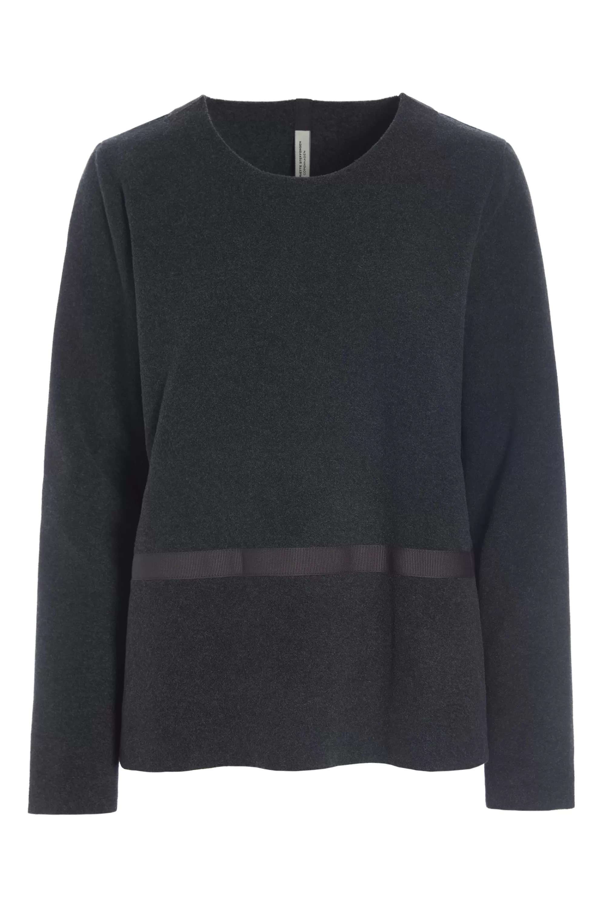 Henriette Steffensen Copenhagen BLUSE | 1358 SOFT BLACK Flash Sale