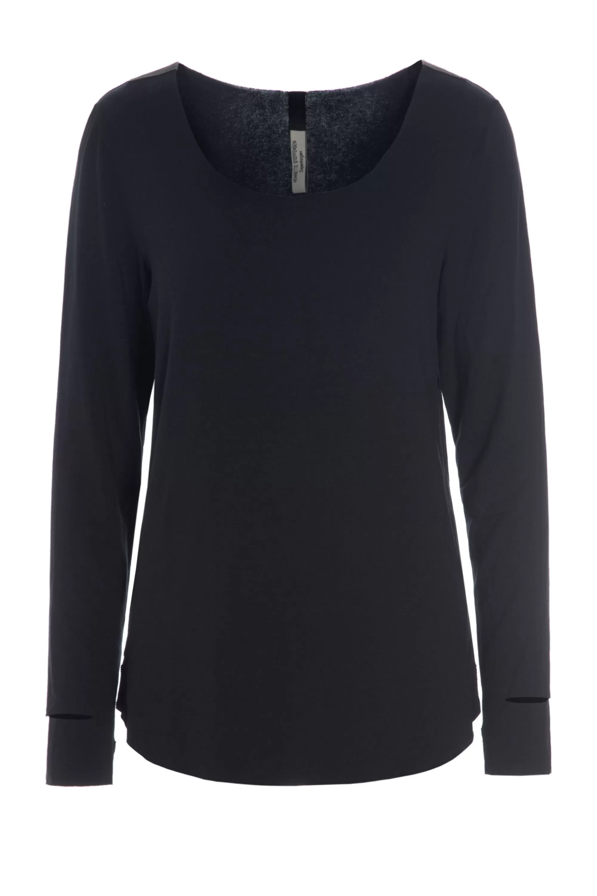 Henriette Steffensen Copenhagen BLUSE | 96042 BLACK Clearance