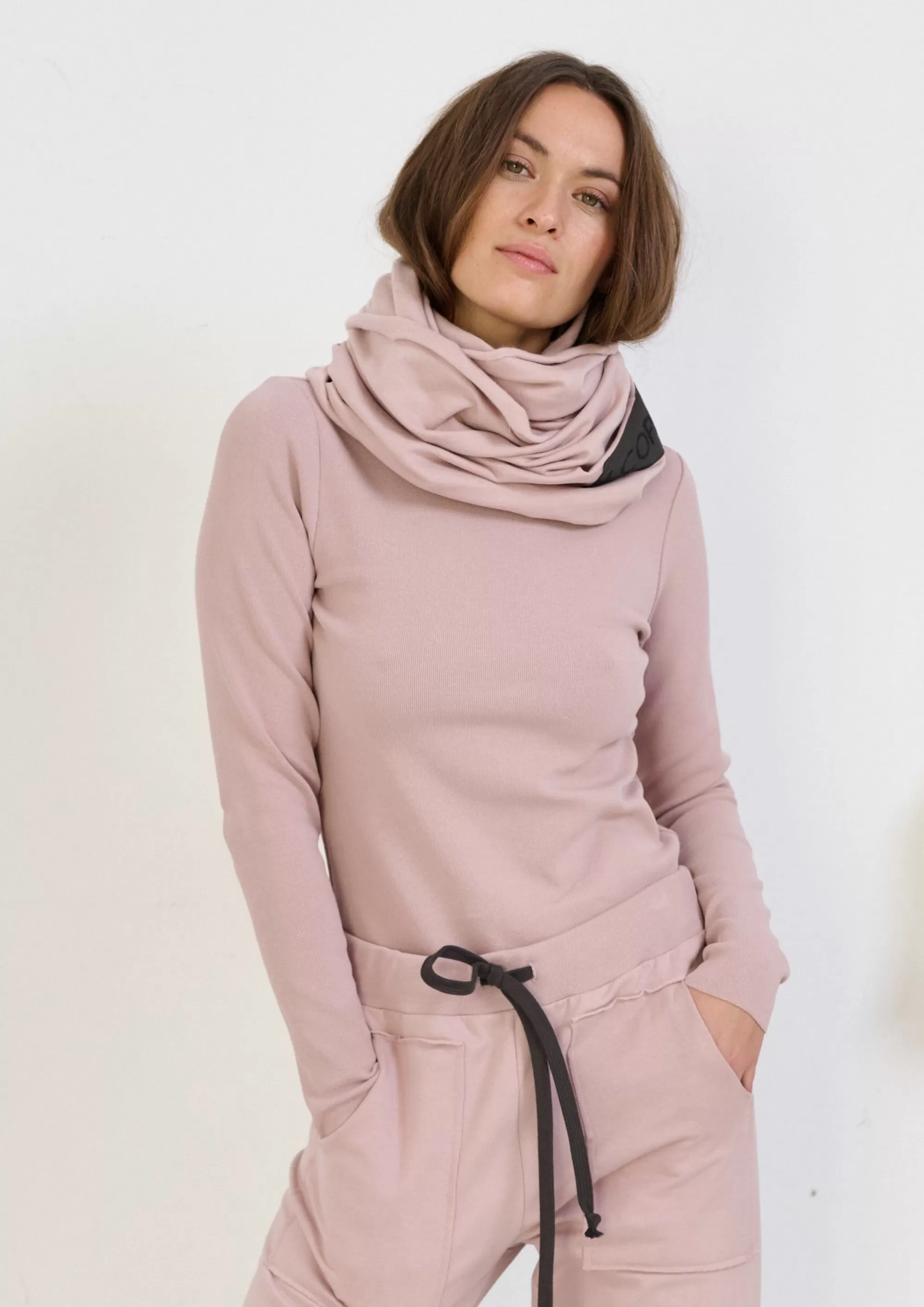 Henriette Steffensen Copenhagen BLUSE HOHER KRAGEN | 71603 NUDE Online