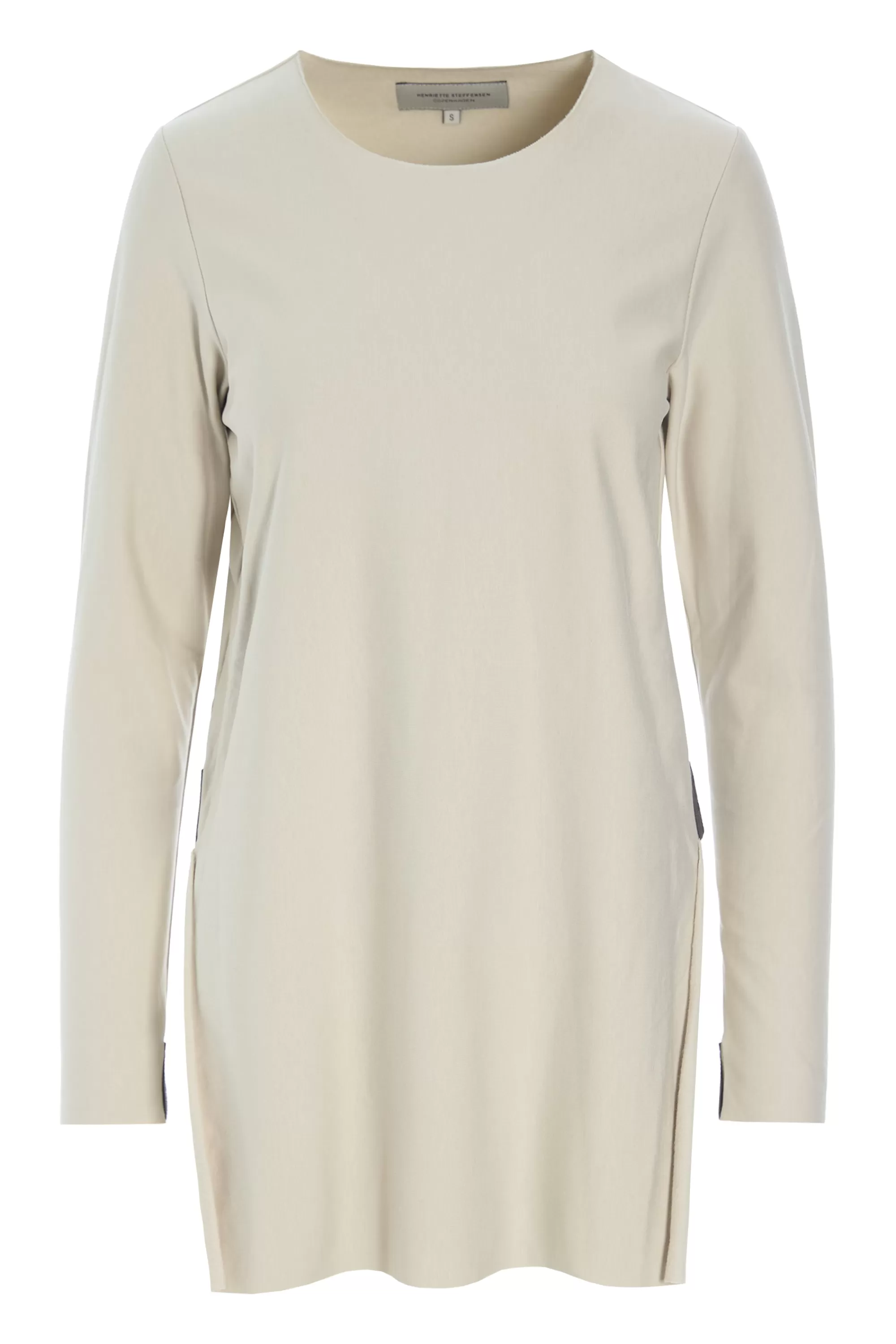 Henriette Steffensen Copenhagen BLUSE LANGER SCHLITZ | 71010 KIT Shop