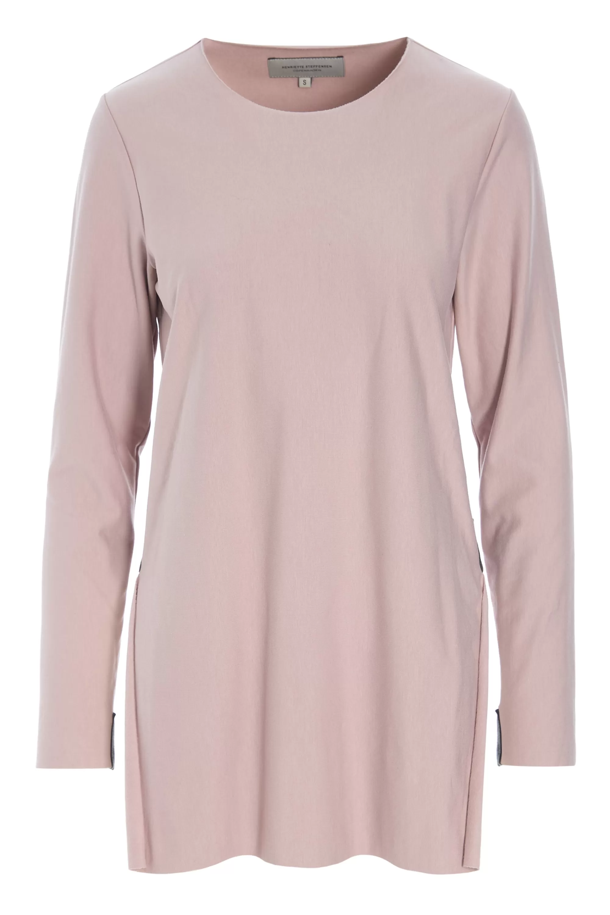 Henriette Steffensen Copenhagen BLUSE LANGER SCHLITZ | 71010 NUDE Fashion