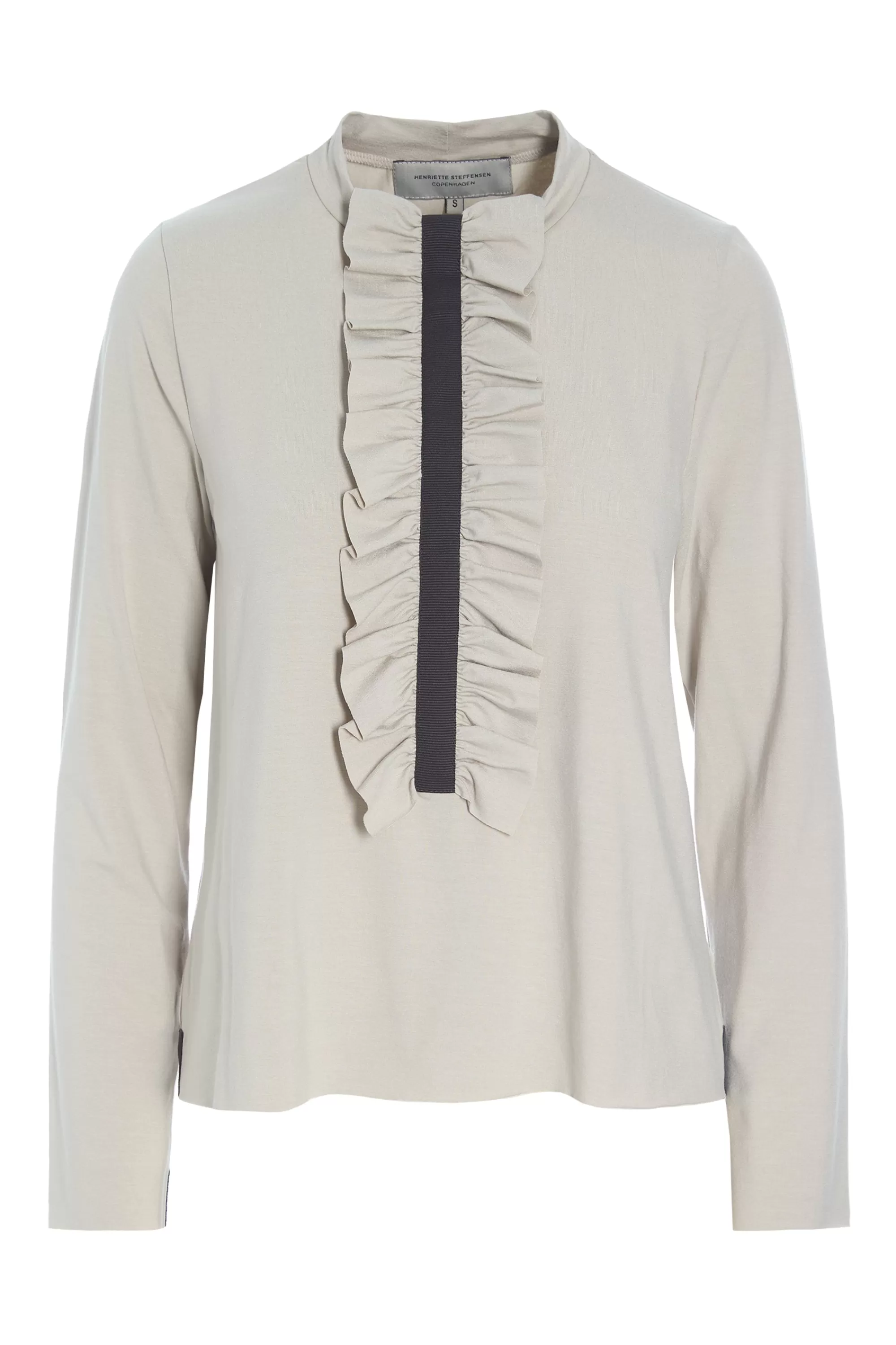 Henriette Steffensen Copenhagen BLUSE M/ RÜSCHEN | 96090 KIT Store