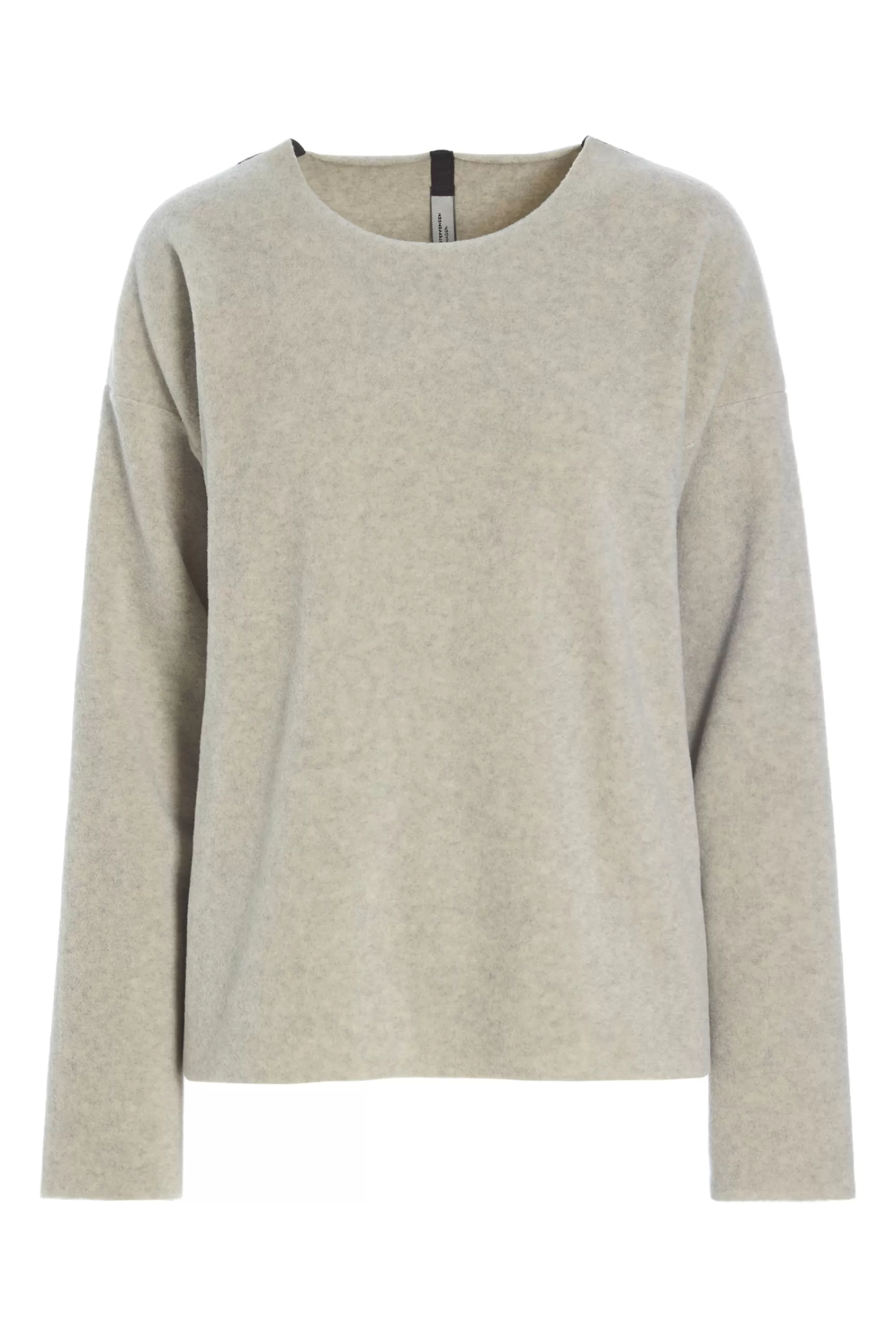 Henriette Steffensen Copenhagen BLUSE RUNDHALS | 1359 SAND Hot