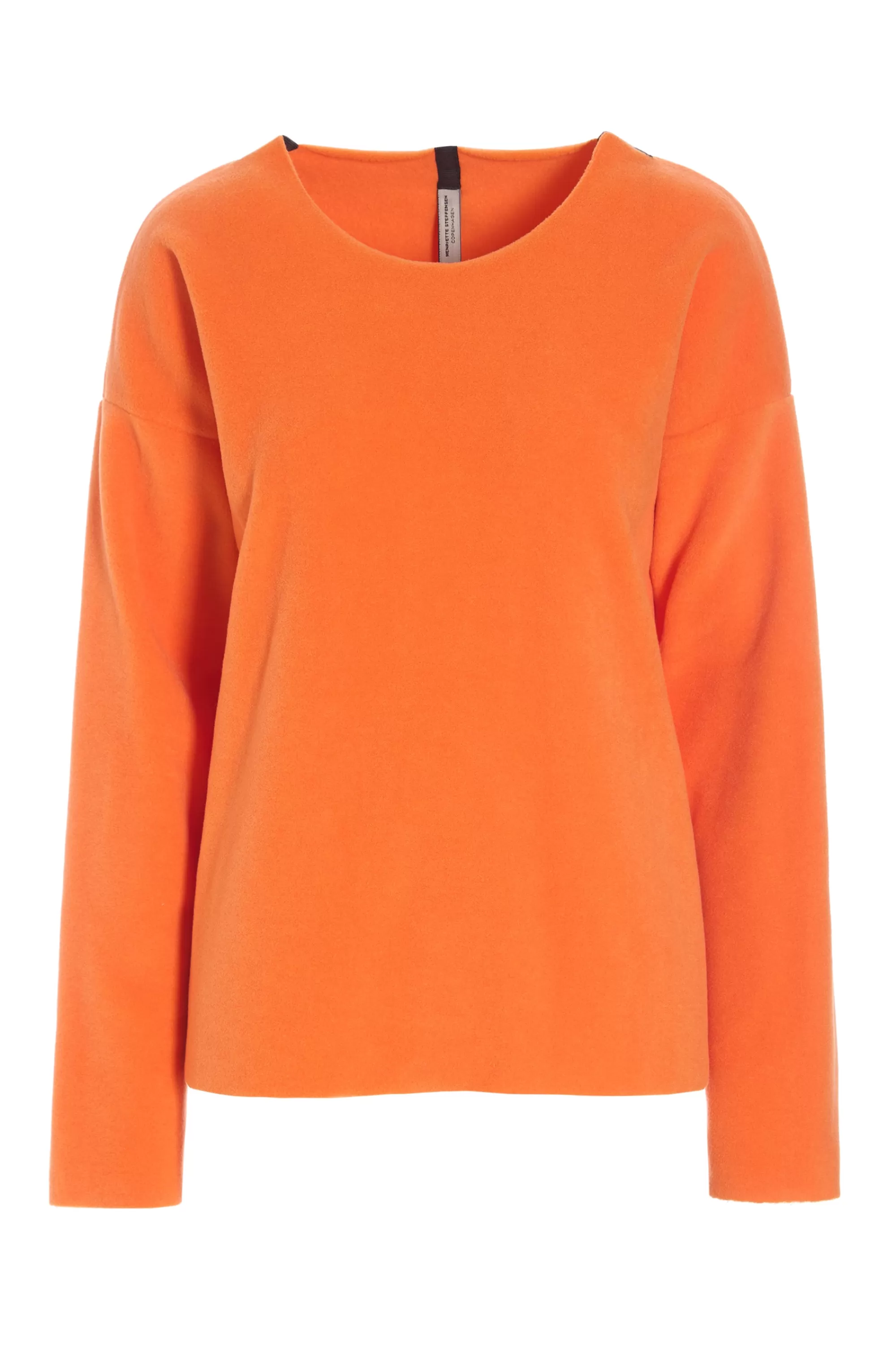 Henriette Steffensen Copenhagen BLUSE RUNDHALS | 1359 ORANGE Online