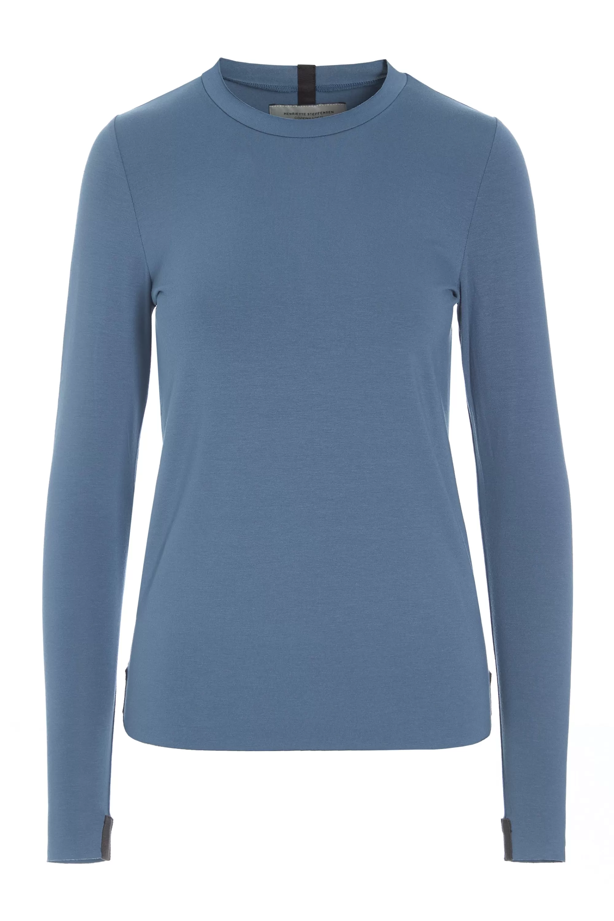 Henriette Steffensen Copenhagen BLUSE SLIM FIT | 96091 DUSTY BLUE Cheap