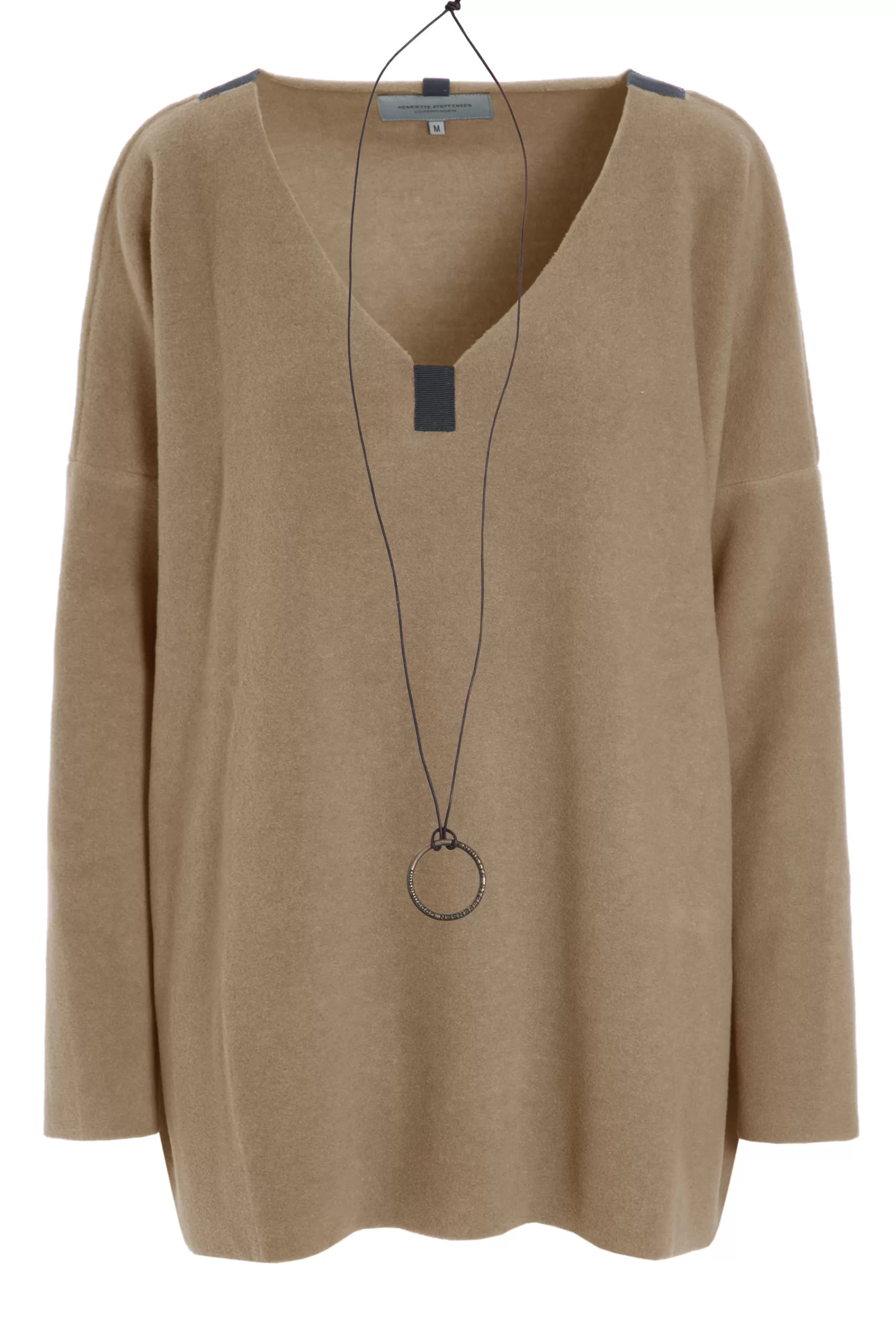 Henriette Steffensen Copenhagen BLUSE V-AUSSCHNITT | 1336 CAMEL Clearance