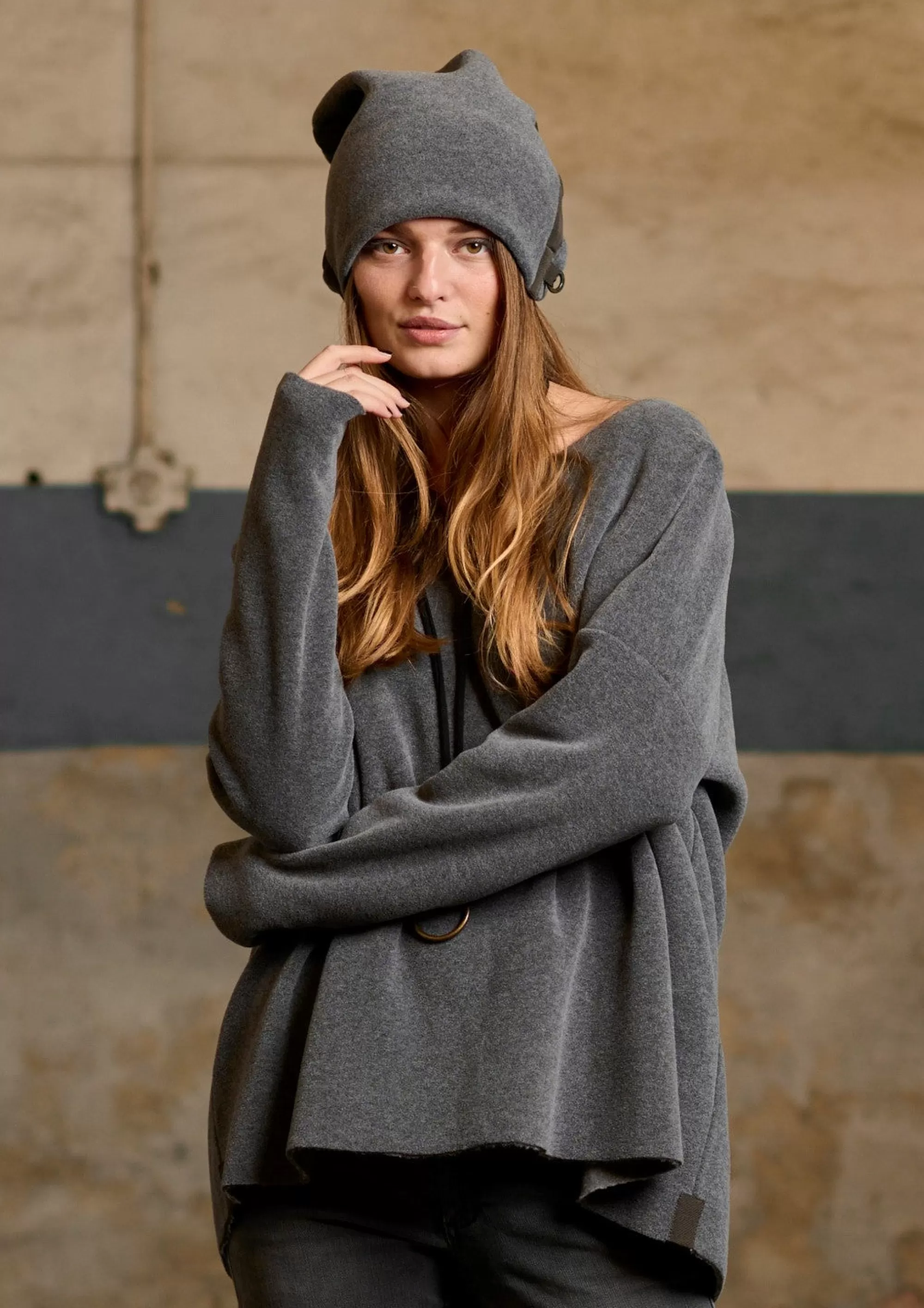 Henriette Steffensen Copenhagen BLUSE V-AUSSCHNITT | 1336 GREY Outlet