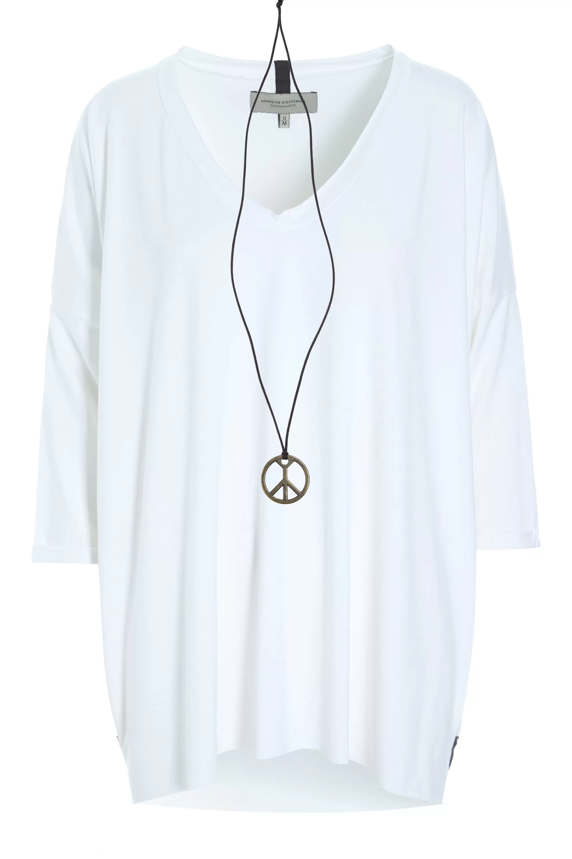 Henriette Steffensen Copenhagen BLUSE V-AUSSCHNITT | 96078 WHITE Fashion