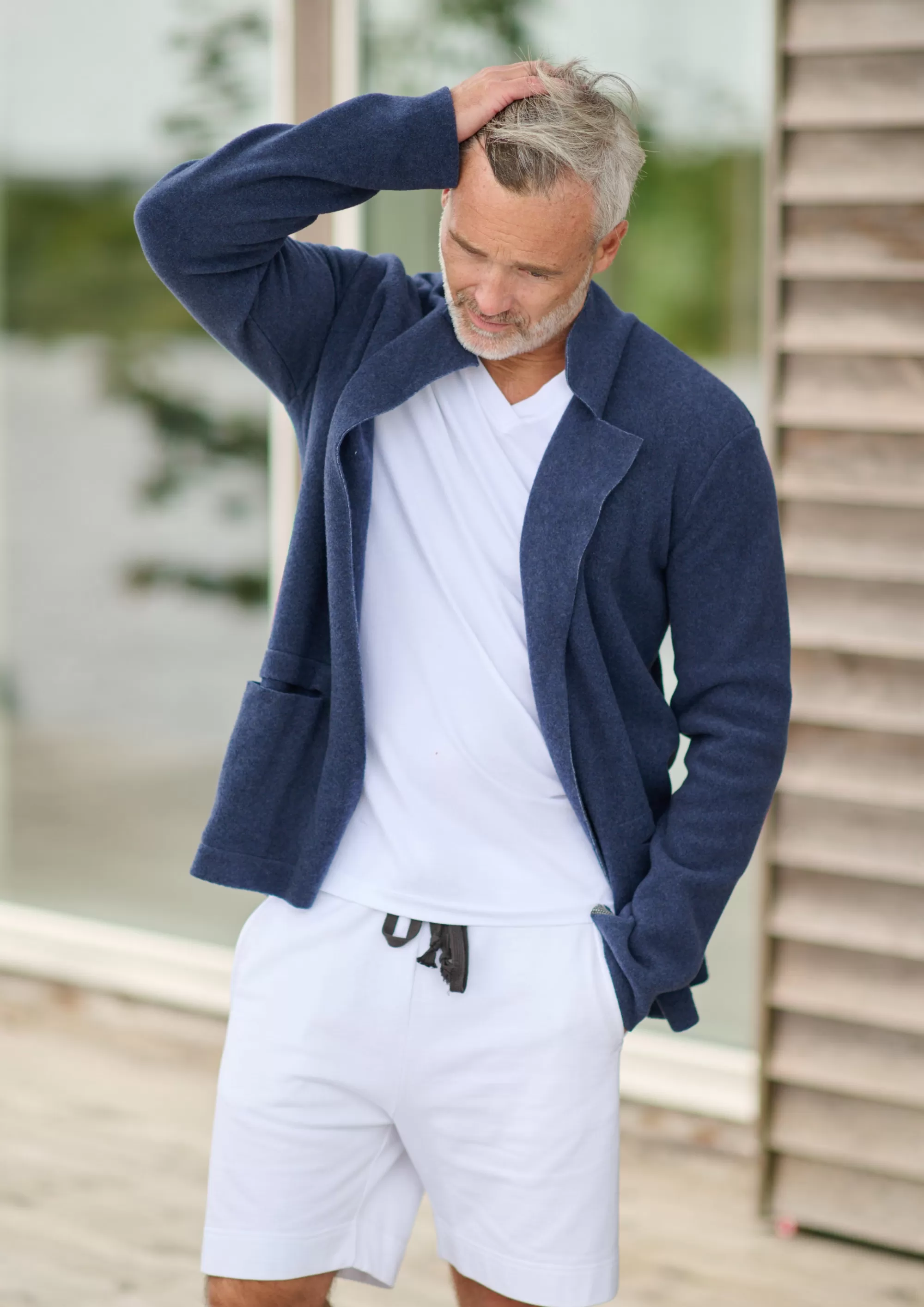 Henriette Steffensen Copenhagen CARDIGAN | 1001C DENIM Hot