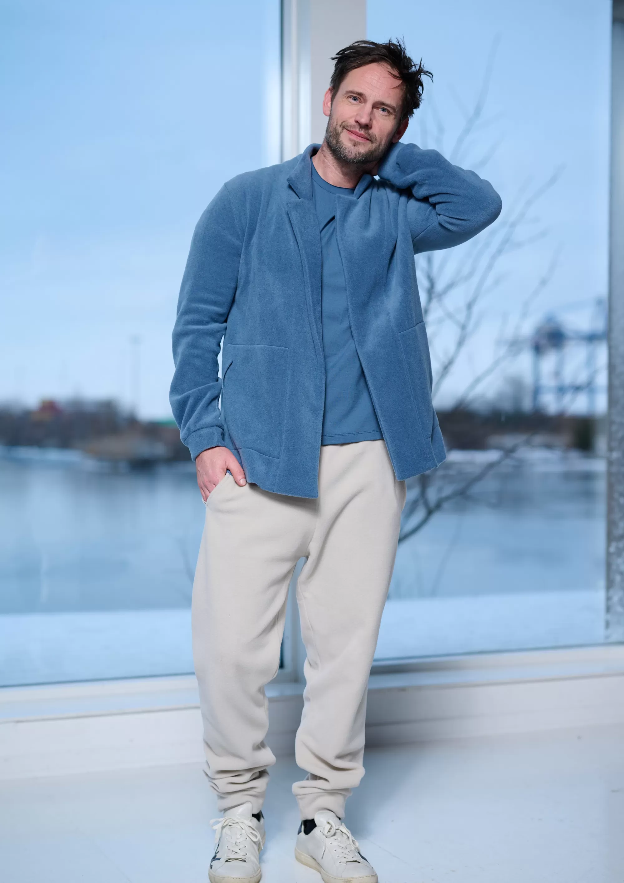 Henriette Steffensen Copenhagen CARDIGAN | 1027C DUSTY BLUE Cheap