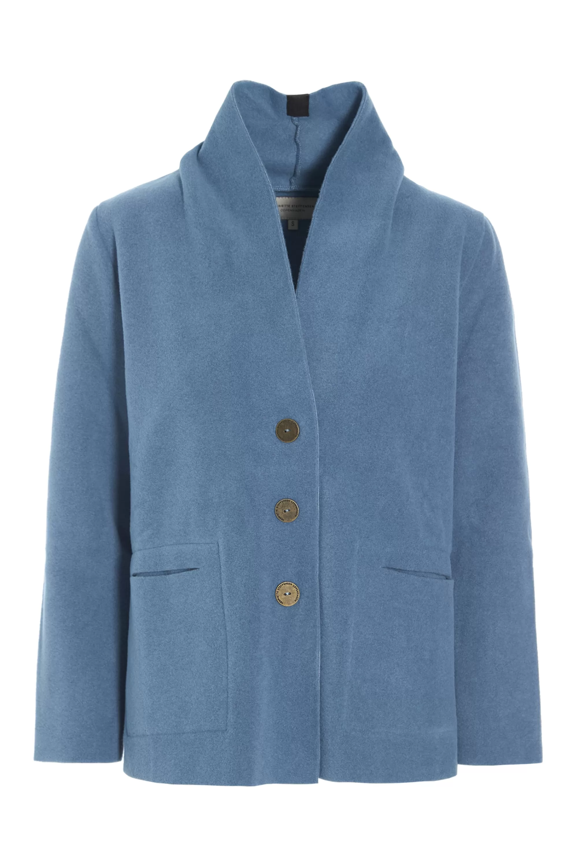 Henriette Steffensen Copenhagen CARDIGAN | 7168 DUSTY BLUE Hot