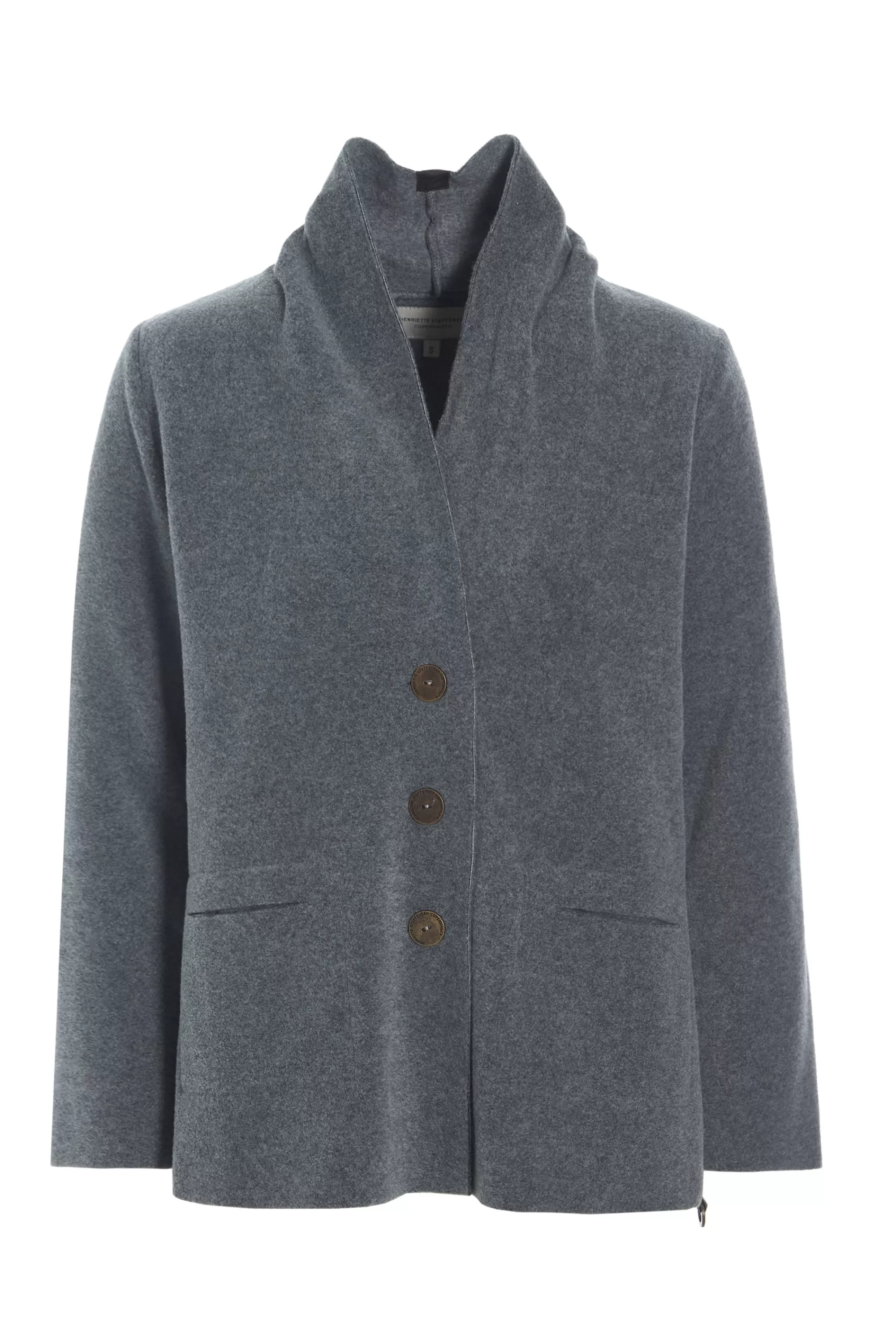 Henriette Steffensen Copenhagen CARDIGAN | 7168 GREY Store