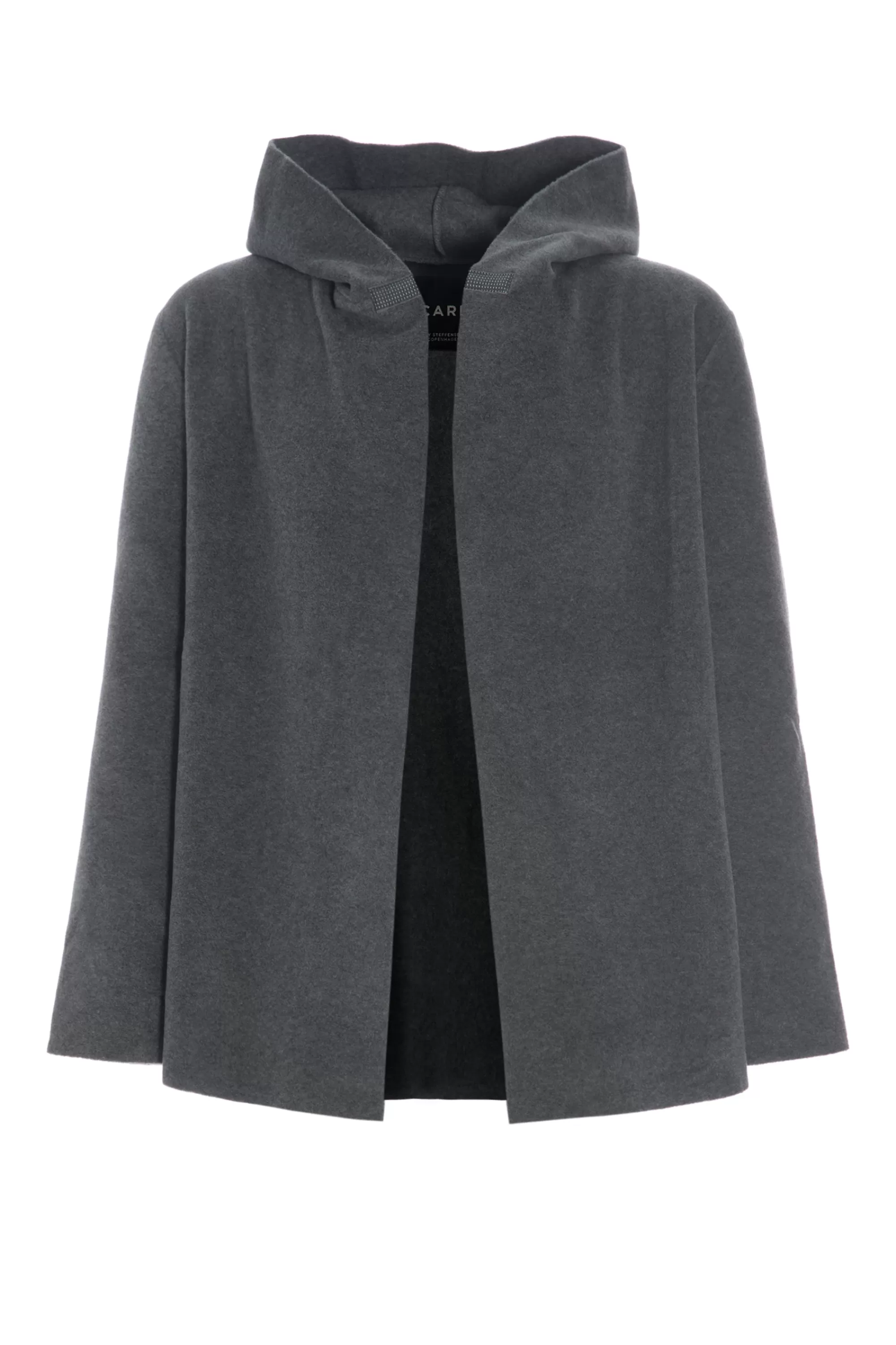 Henriette Steffensen Copenhagen CARDIGAN MIT KAPUZE | 1002C GREY Clearance