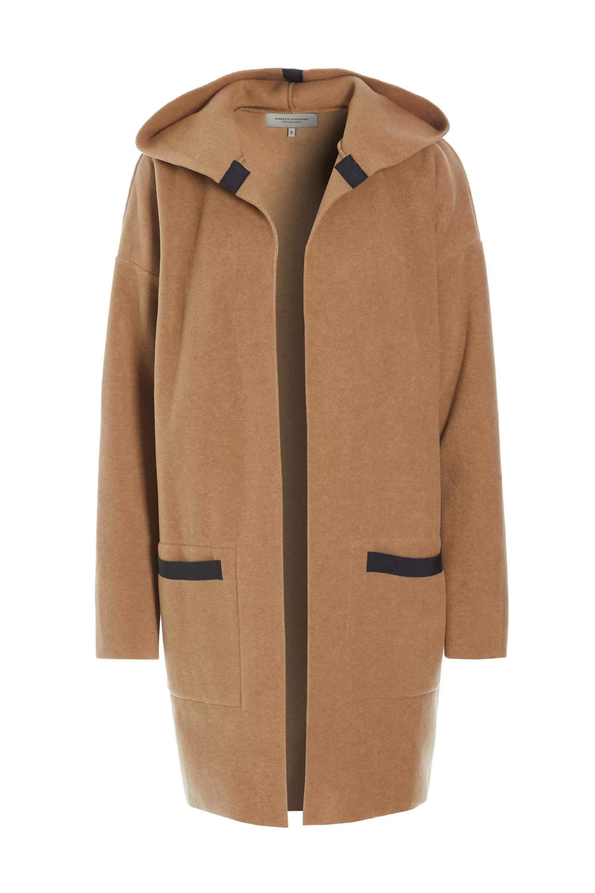 Henriette Steffensen Copenhagen CARDIGAN MIT KAPUZE | 7118 CAMEL Clearance