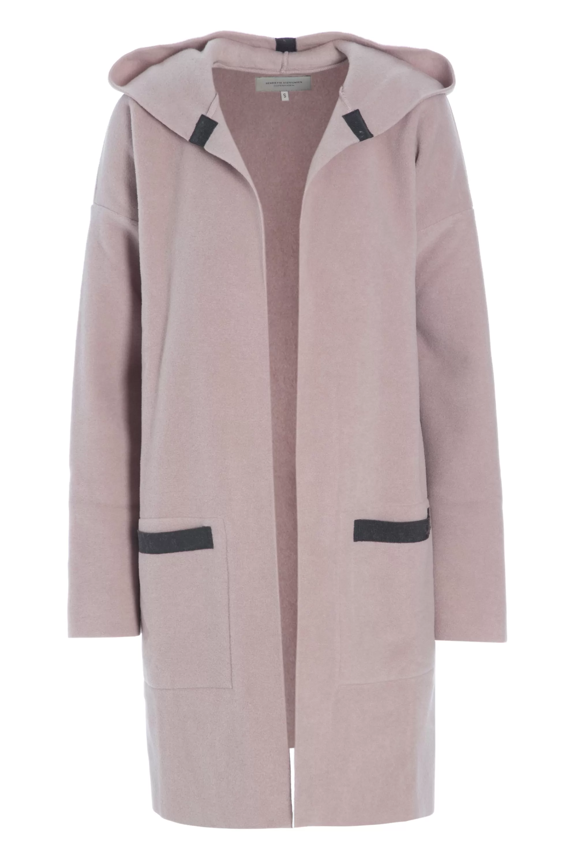 Henriette Steffensen Copenhagen CARDIGAN MIT KAPUZE | 7118 NUDE New