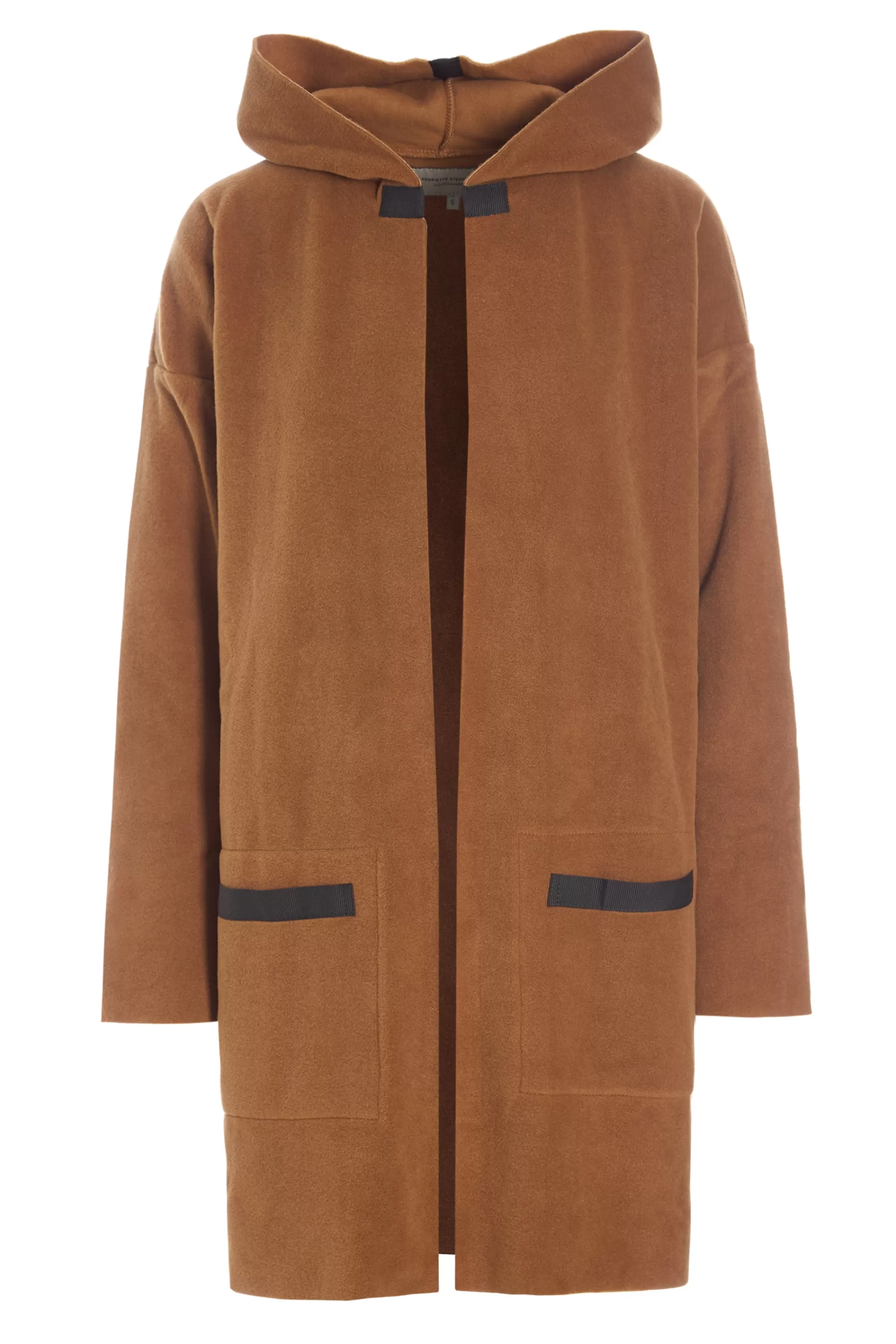 Henriette Steffensen Copenhagen CARDIGAN MIT KAPUZE | 7118 RUST New