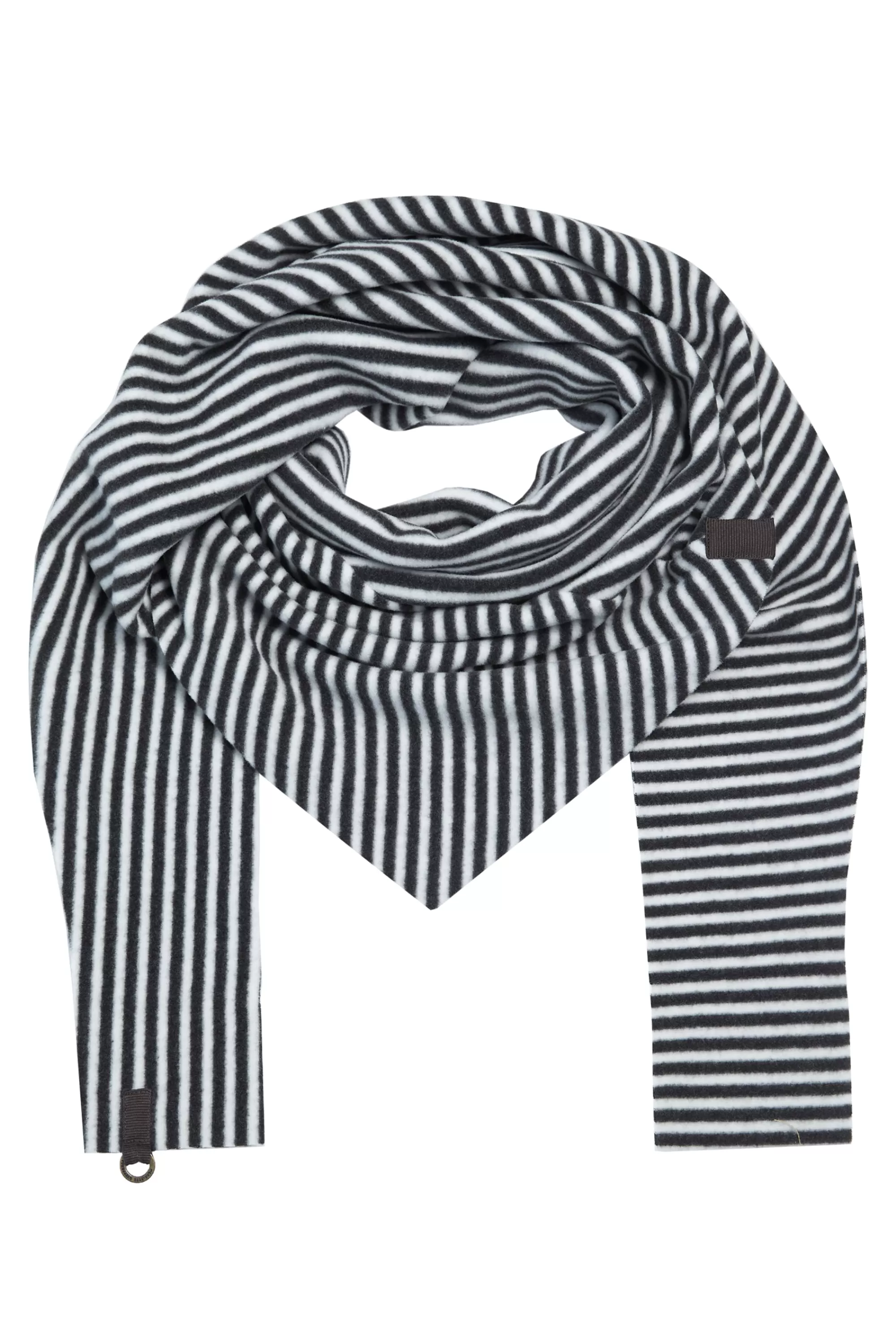 Henriette Steffensen Copenhagen DREIECKIGER SCHAL | 4051 STRIPES B&W Clearance