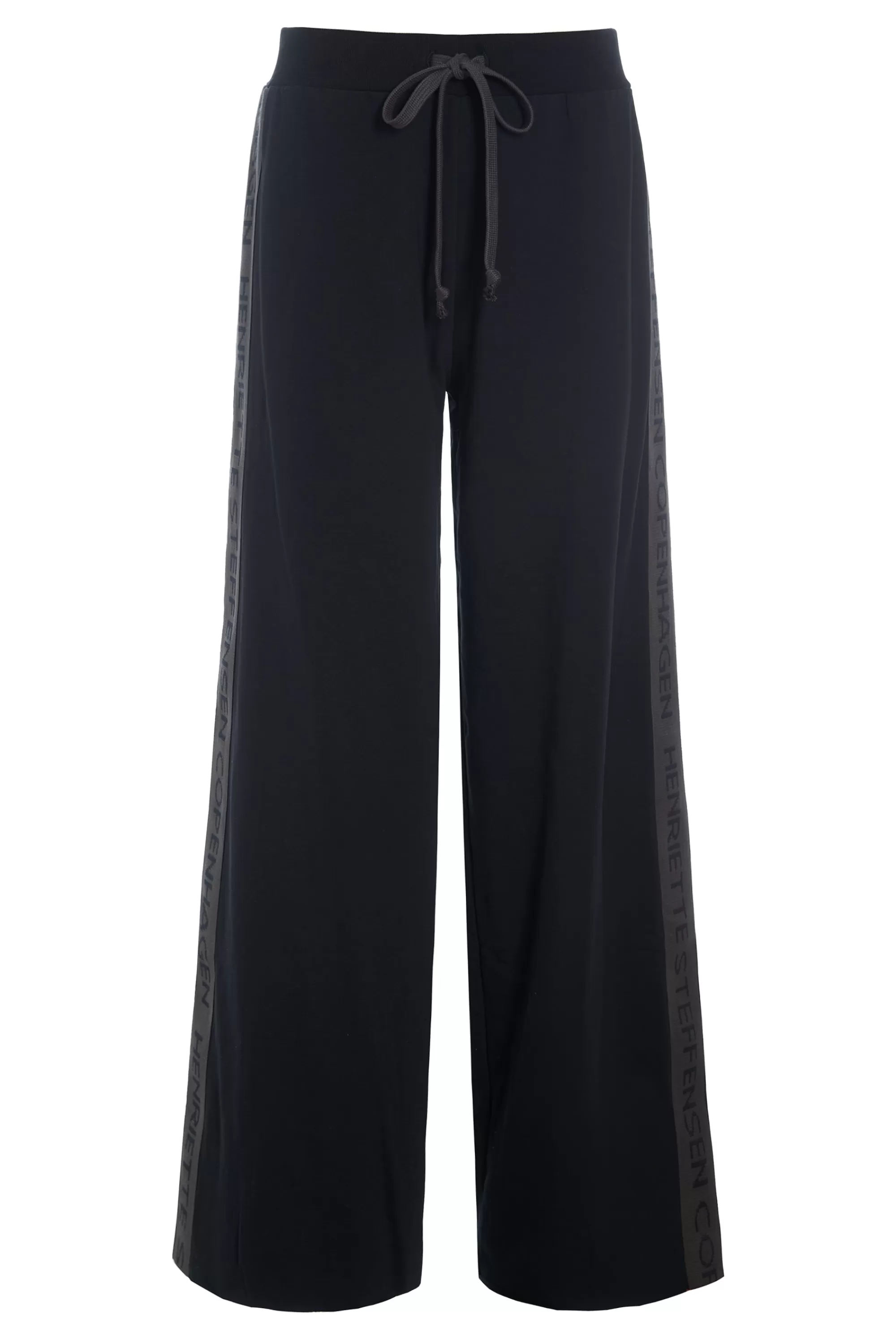 Henriette Steffensen Copenhagen FLARE SWEATHOSE | 72009 BLACK Flash Sale