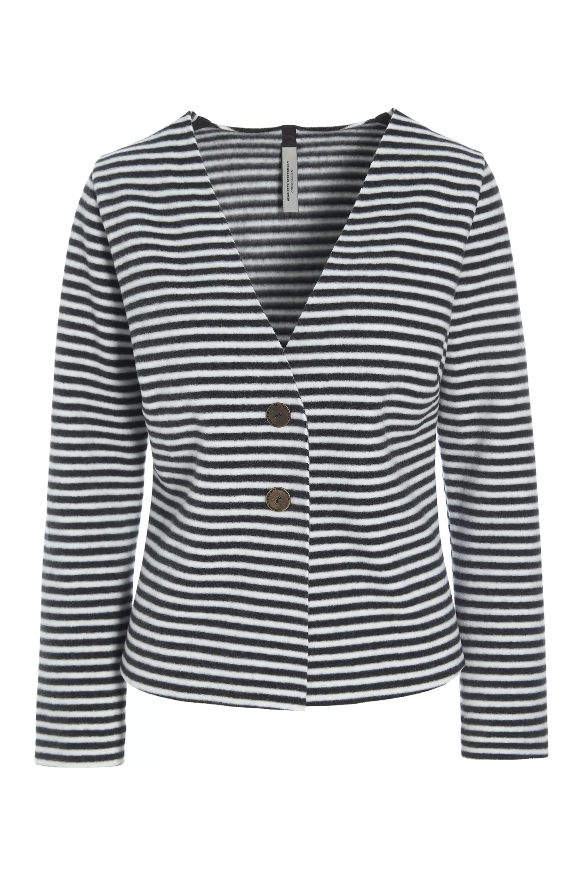 Henriette Steffensen Copenhagen JACKE | 7167 STRIPES B&W Fashion