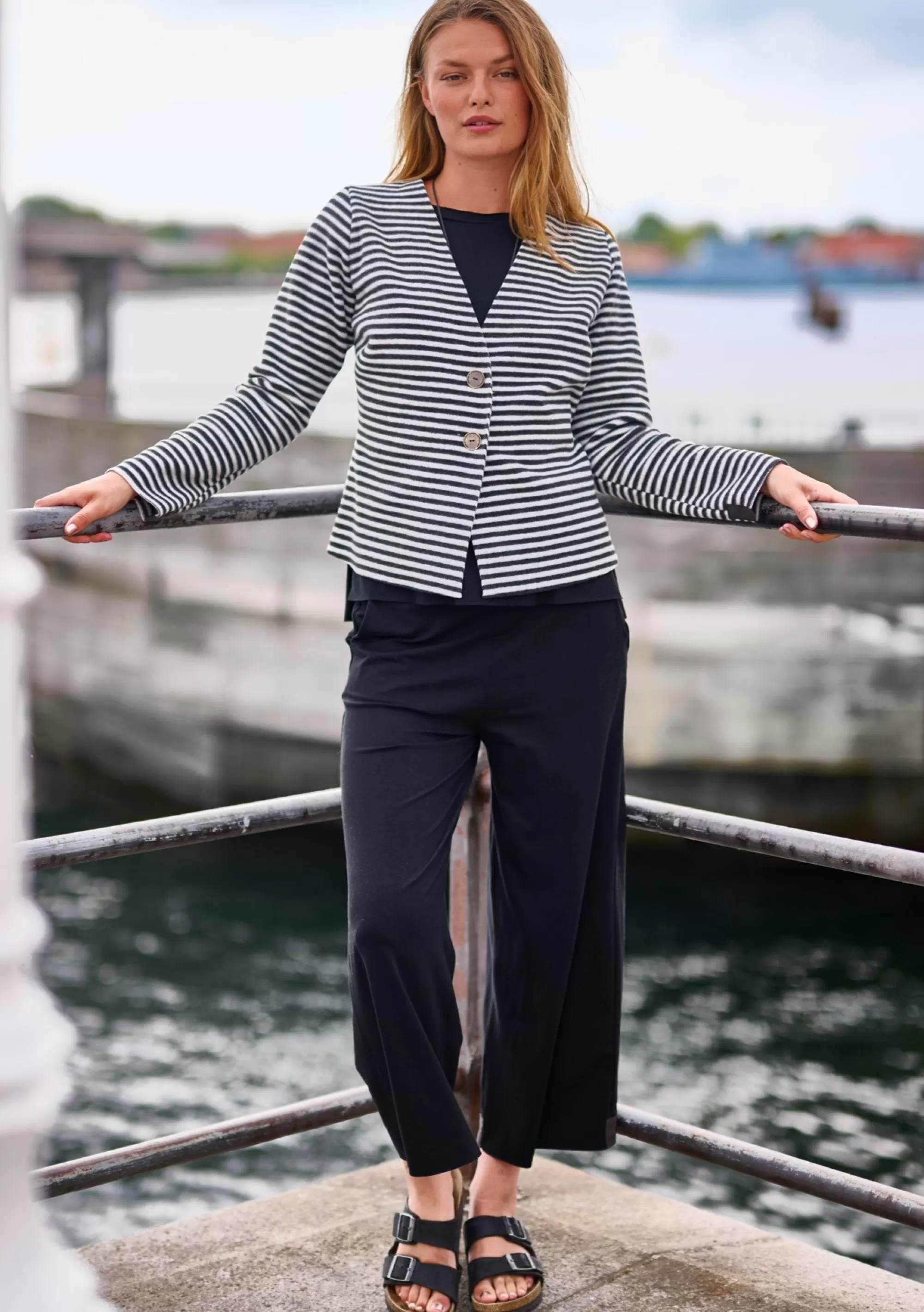 Henriette Steffensen Copenhagen JACKE | 7167 STRIPES B&W Fashion