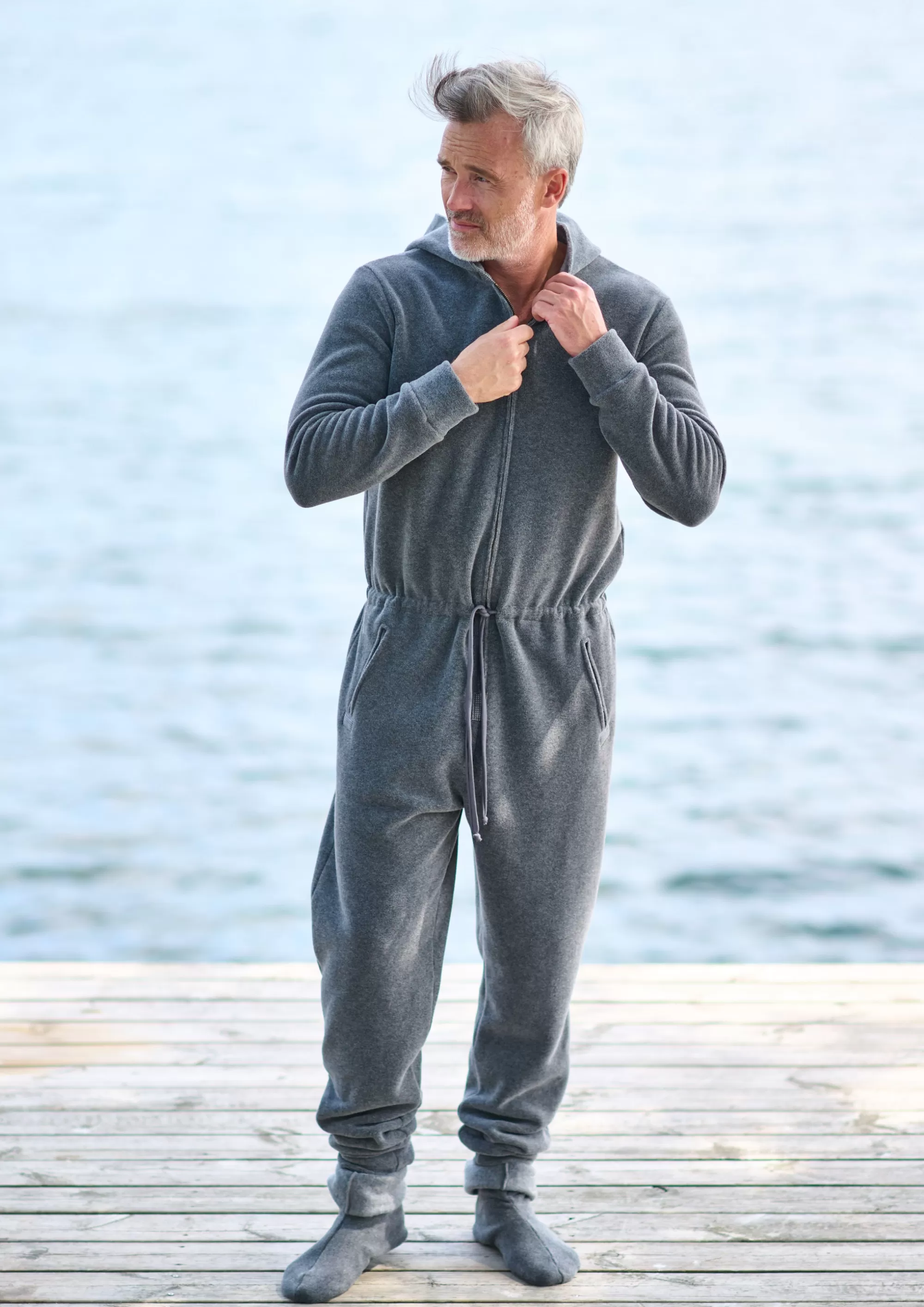 Henriette Steffensen Copenhagen JUMPSUIT HERREN | 2900 GREY Outlet