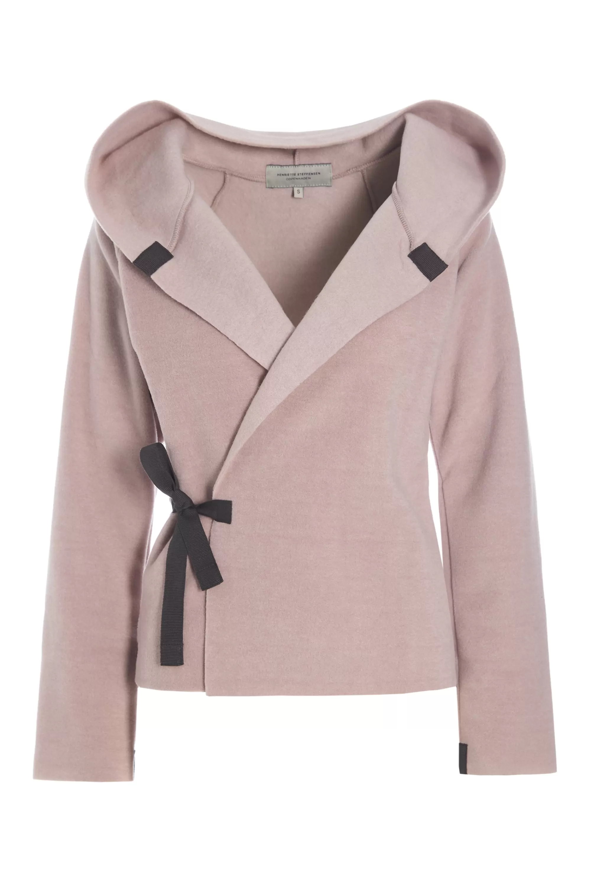 Henriette Steffensen Copenhagen KLASSISCHE FLEECE WICKEL CARDIGAN | 1009 NUDE Store