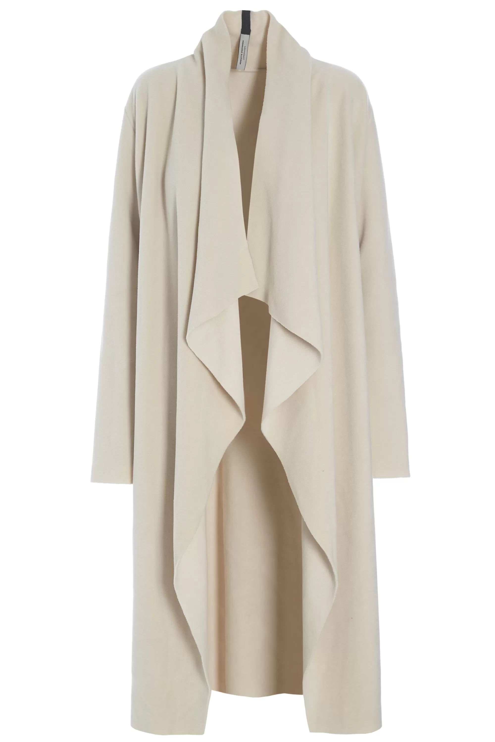Henriette Steffensen Copenhagen LANGE CARDIGAN M/ WASSERFALL | 7131 KIT Store