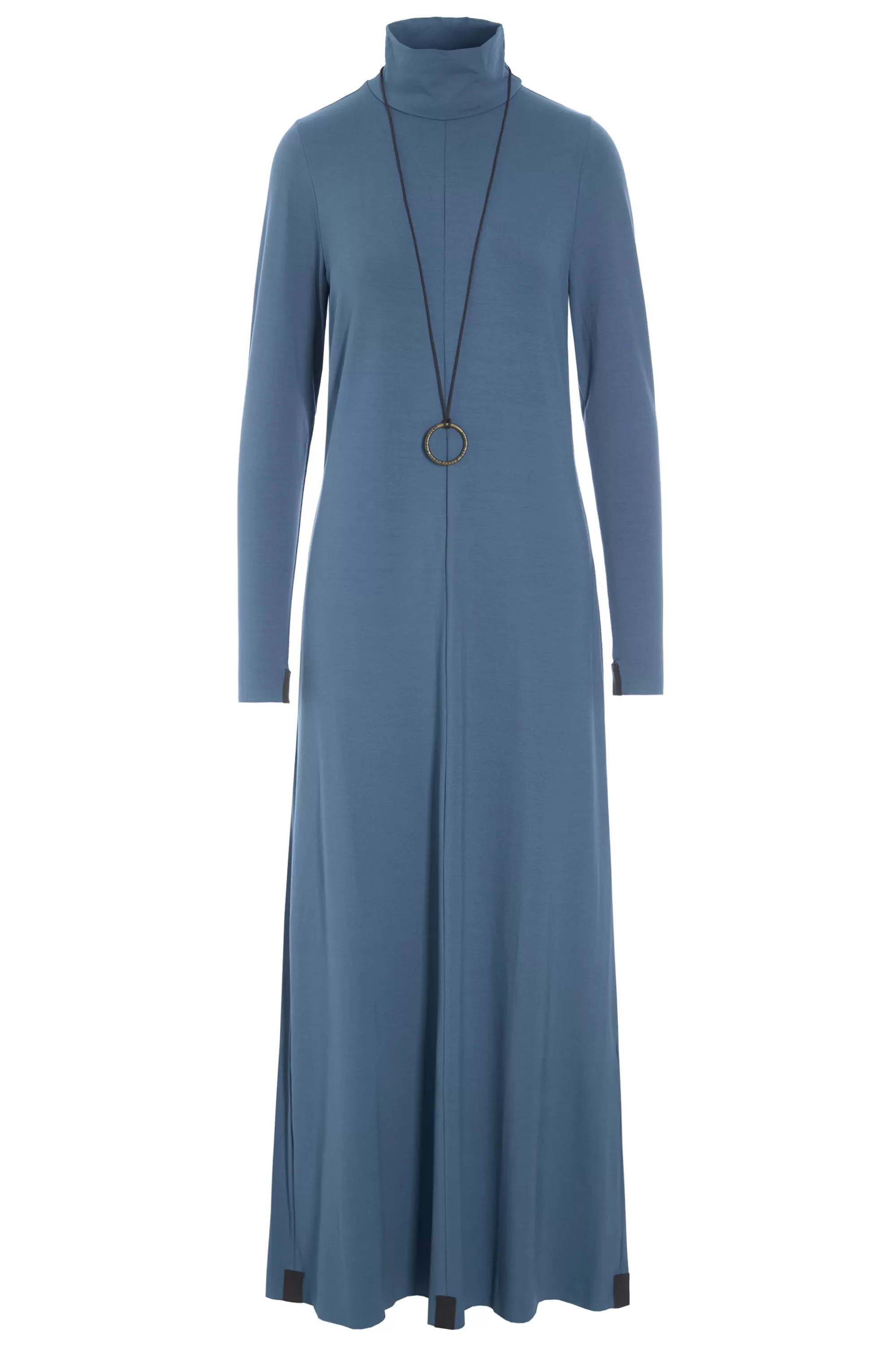 Henriette Steffensen Copenhagen LANGE KLEID W/SCHMUCK | 98058 DUSTY BLUE Flash Sale