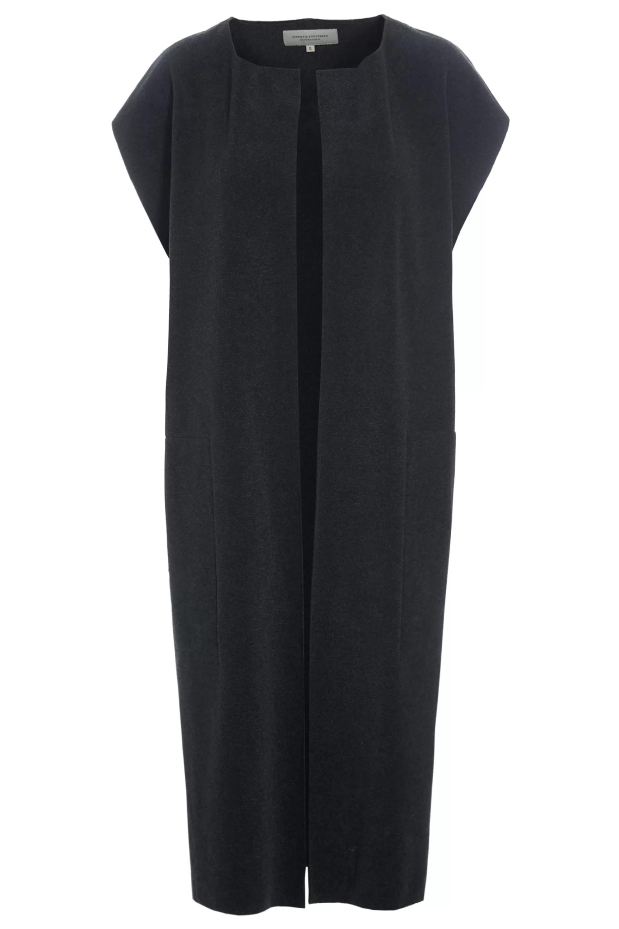 Henriette Steffensen Copenhagen LANGE WESTE | 7169 SOFT BLACK Cheap