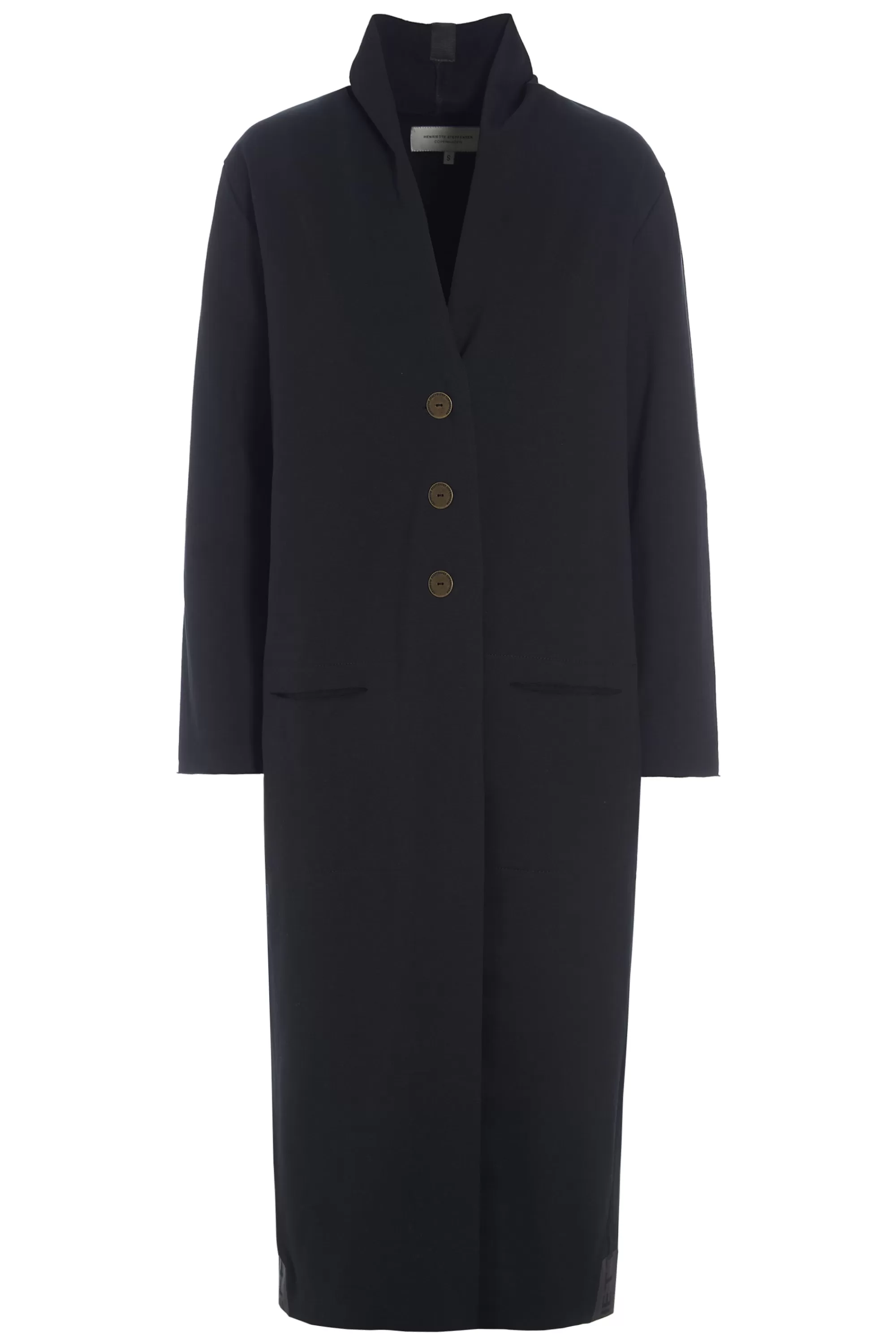 Henriette Steffensen Copenhagen LANGEN CARDIGAN | 77002 BLACK New