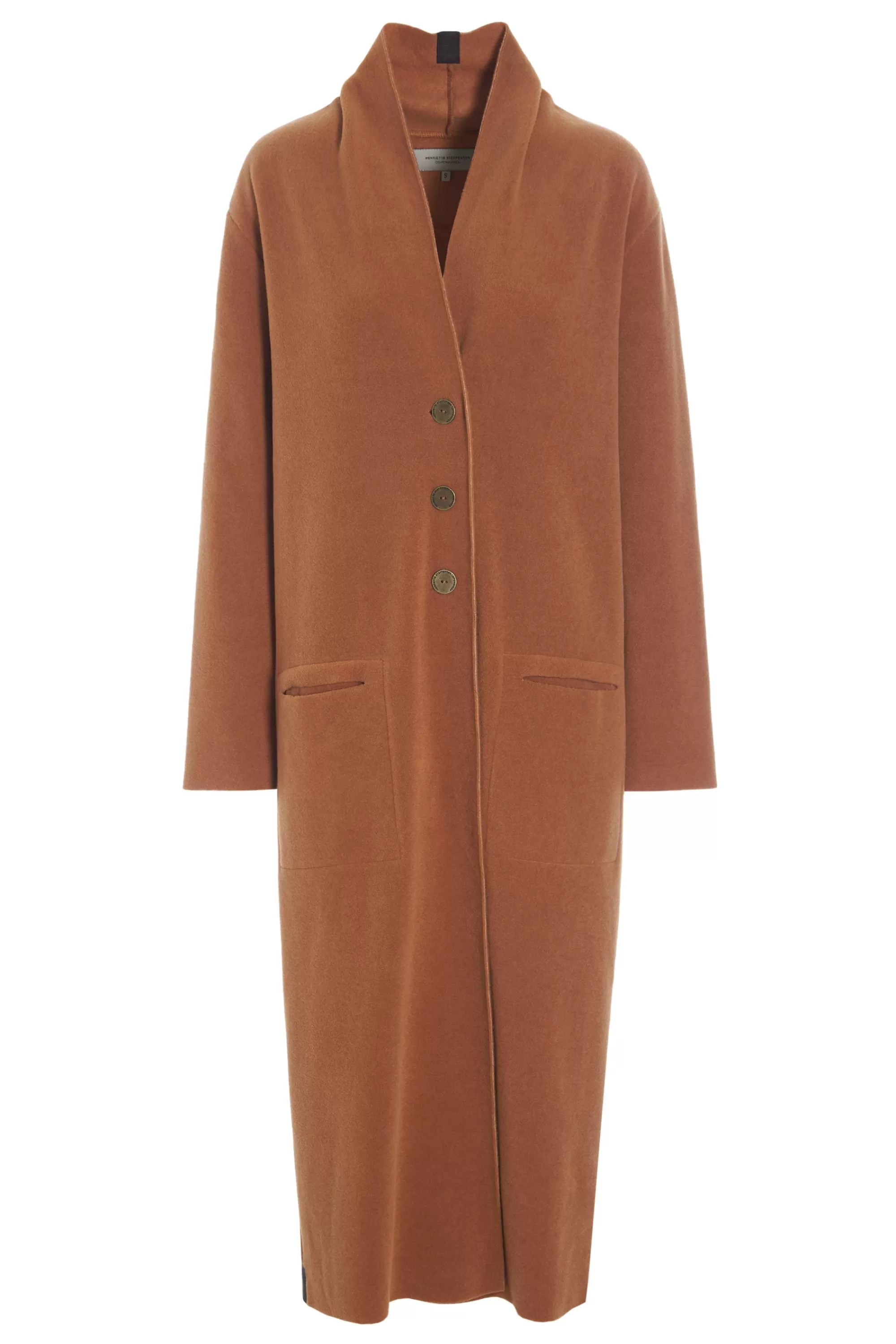 Henriette Steffensen Copenhagen LANGER CARDIGAN | 7162 RUST Best Sale
